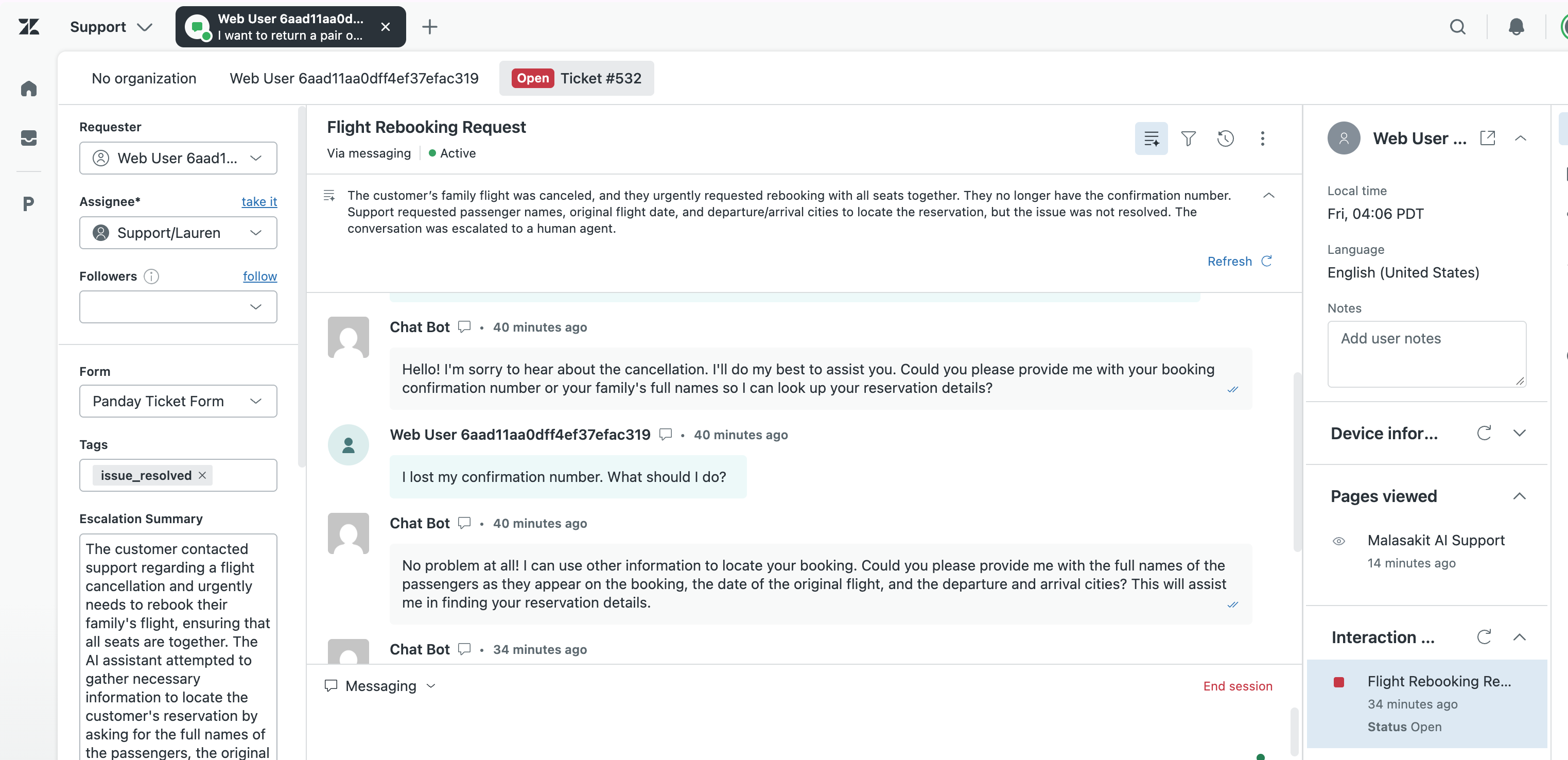 Zero-Loss Context & State Persistence Engine — product screenshot