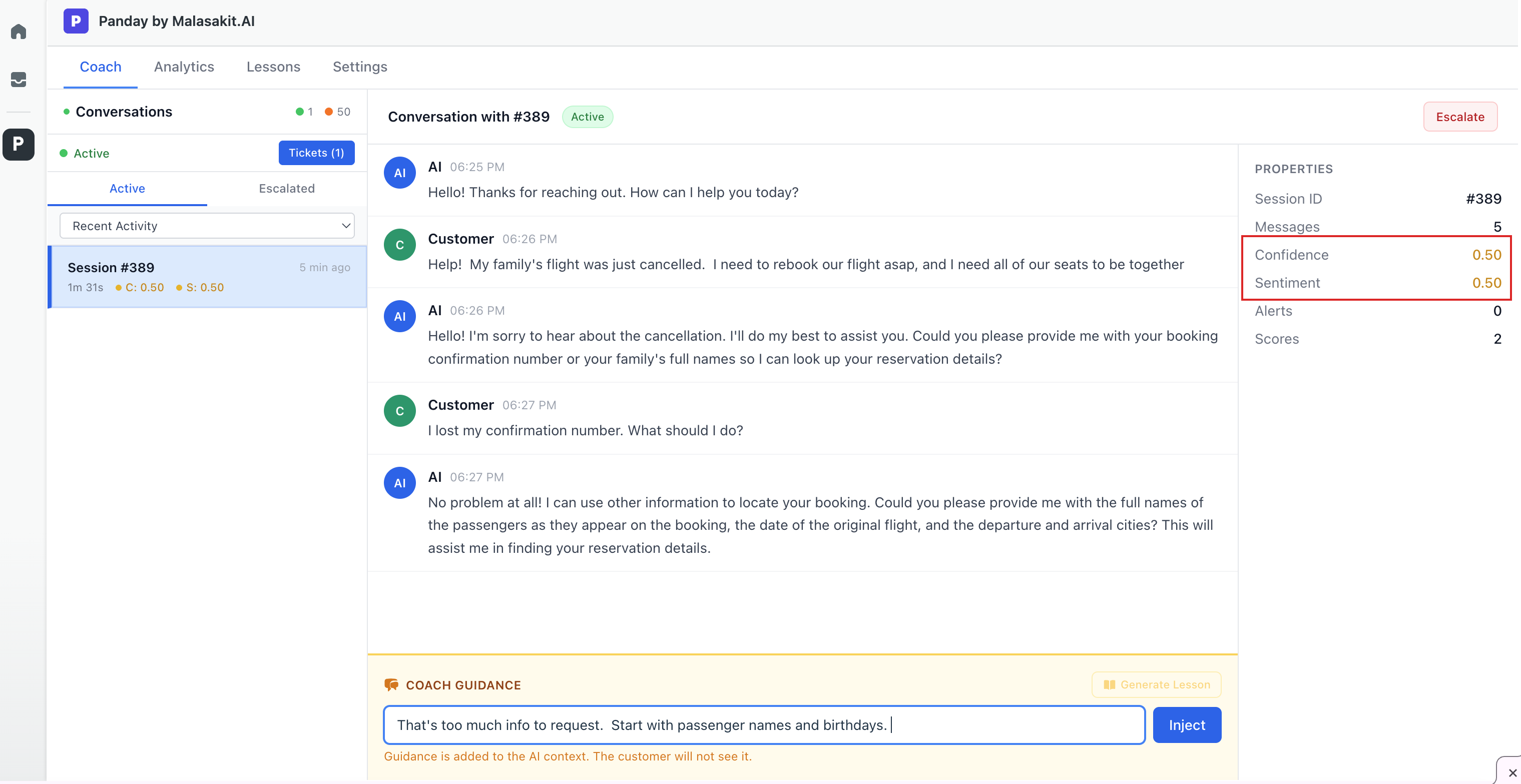 In-Flight HITL Supervision & Course-Correction — product screenshot