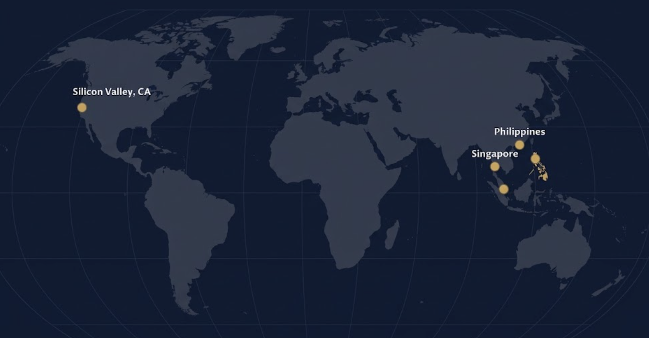 Malasakit.ai's global footprint: Silicon Valley CA, Singapore, and the Philippines